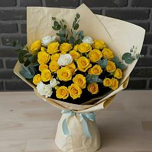 Букет цветов из:  Розы в Поселке Учхоза Александрова