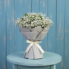 Букет цветов из:  Гипсофила в Поселке Учхоза Александрова