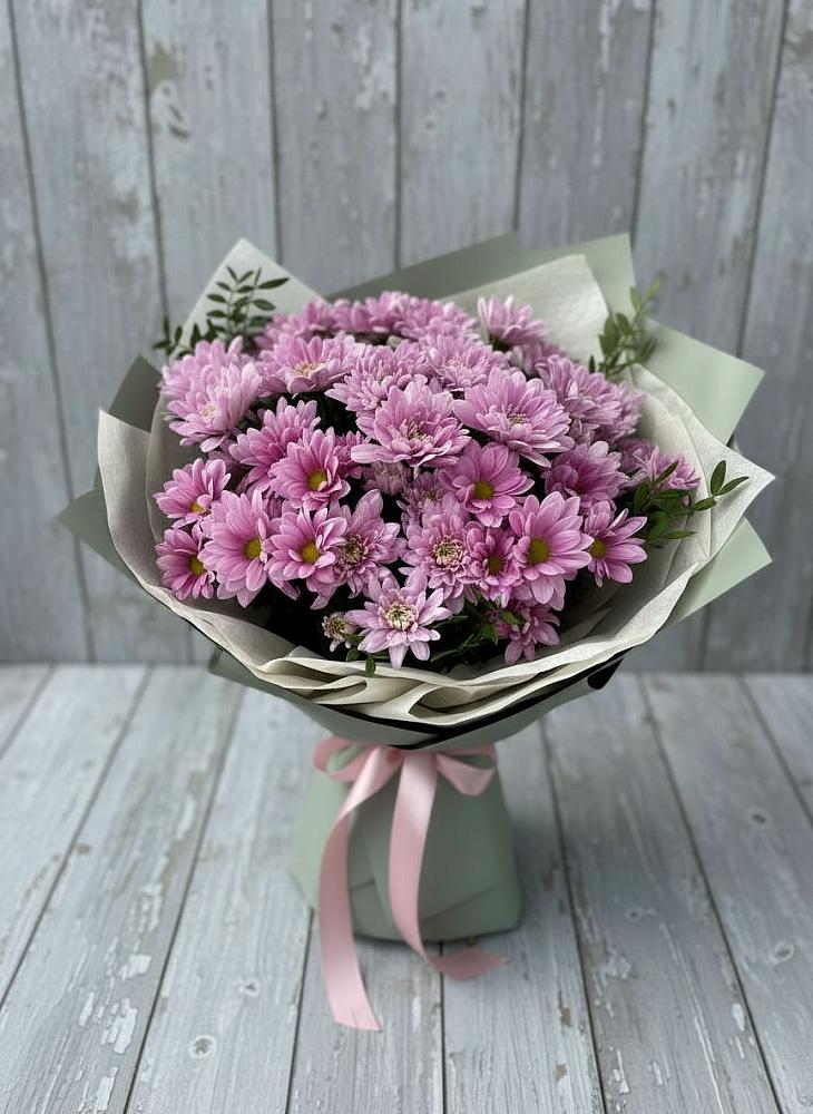 Букет цветов из: Хризантемы в Поселке Учхоза Александрова