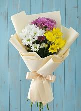 Букет цветов из:  Хризантемы в Поселке Учхоза Александрова