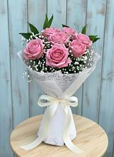 Букет цветов из:  Розы в Поселке Учхоза Александрова