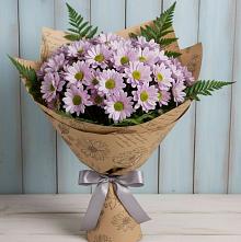 Букет цветов из:  Хризантемы #REPLACE_PRED# Поселке Учхоза Александрова