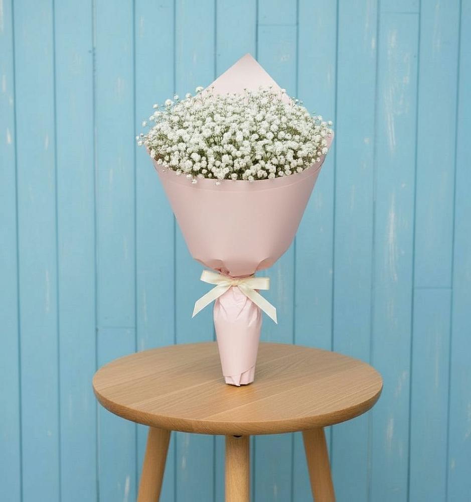 Букет цветов из: Гипсофила в Поселке Учхоза Александрова