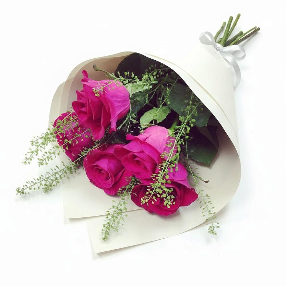 Букет цветов из: Розы в Поселке Учхоза Александрова