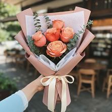Букет цветов из:  Розы в Поселке Учхоза Александрова