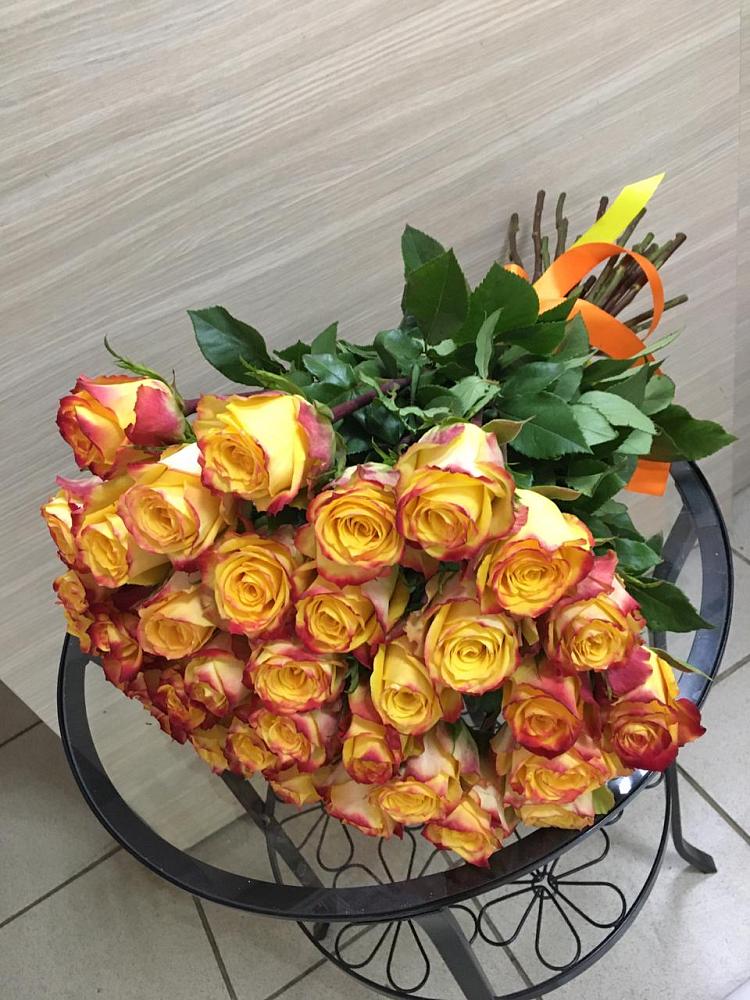 Букет Желтые розы в Поселке Учхоза Александрова