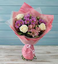 Букет цветов из:  Герберы в Поселке Учхоза Александрова