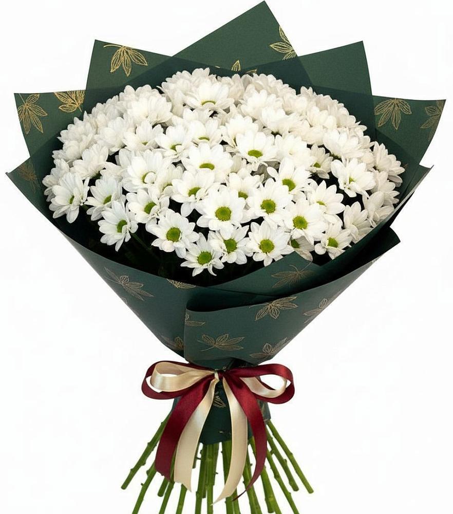 Букет цветов из: Хризантемы в Поселке Учхоза Александрова