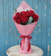 Букет цветов из:  Розы в Поселке Учхоза Александрова