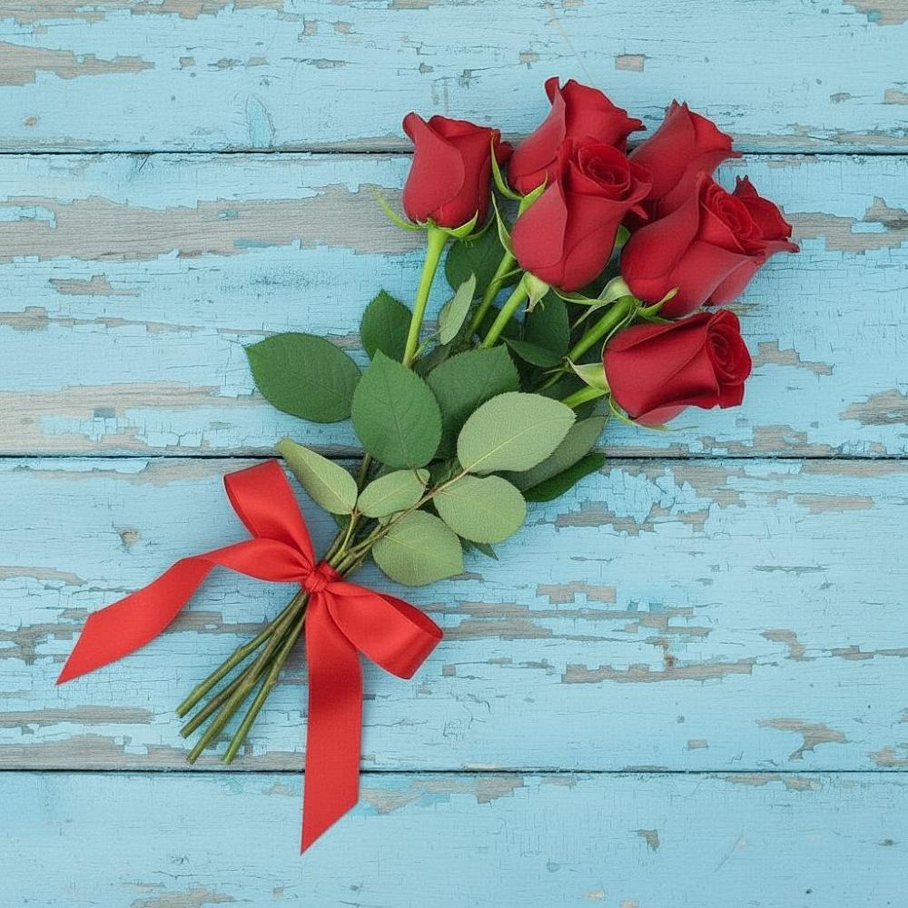 Букет Красные розы в Поселке Учхоза Александрова