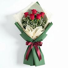 Букет цветов из:  Розы в Поселке Учхоза Александрова