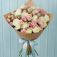 Букет цветов из:  Розы #REPLACE_PRED# Поселке Учхоза Александрова